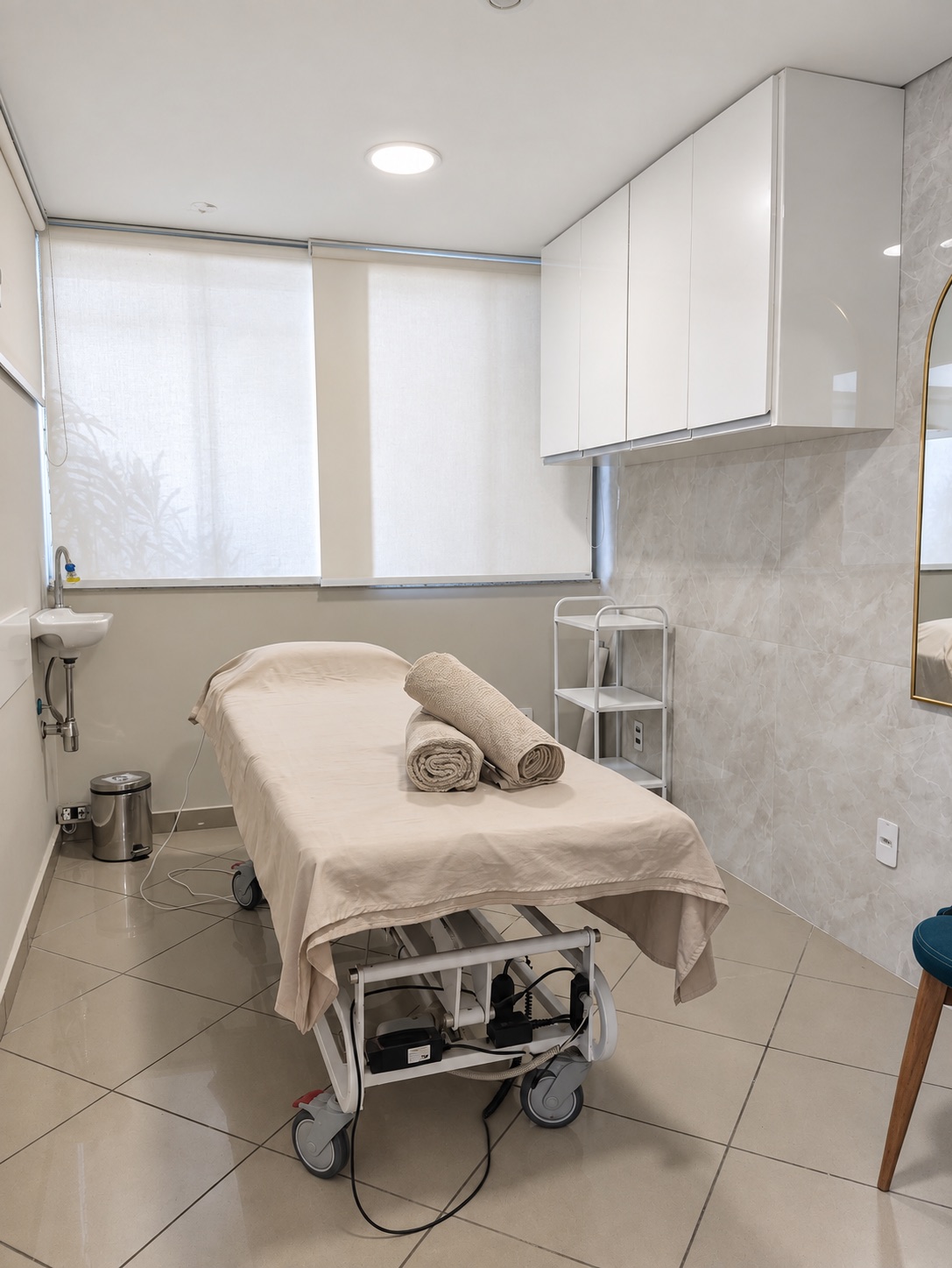 Sala de atendimento da unidade KUYD Corpo e Mente